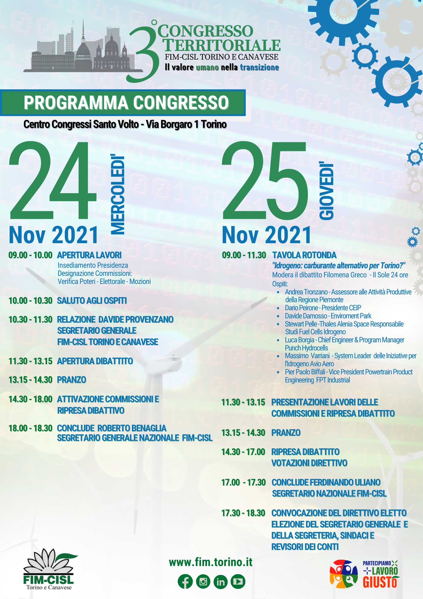 programma congresso territoriale fim cisl