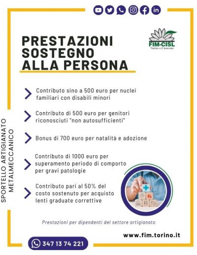 welfare settore artigianat